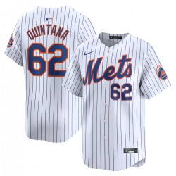 Jose Quintana New York Mets Nike Home Limited Player Jersey - White Jose Quintana New York Mets Nike Home Limited Player Jersey - White