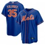 Justin Verlander New York Mets Nike Alternate Replica Player Jersey - Royal
