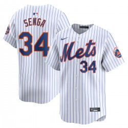 Kodai Senga New York Mets Nike Home Limited Player Jersey - White Kodai Senga New York Mets Nike Home Limited Player Jersey - White