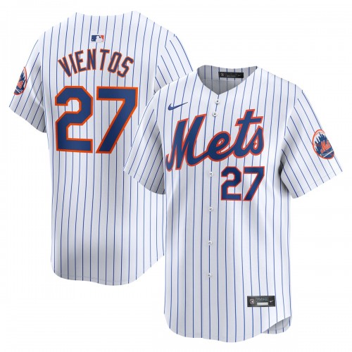 Mark Vientos New York Mets Nike Home Limited Player Jersey - White