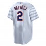 Omar Narváez New York Mets Nike Home  Replica Player Jersey - White