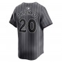 Pete Alonso New York Mets Nike 2024 City Connect Limited Player Jersey - Graphite