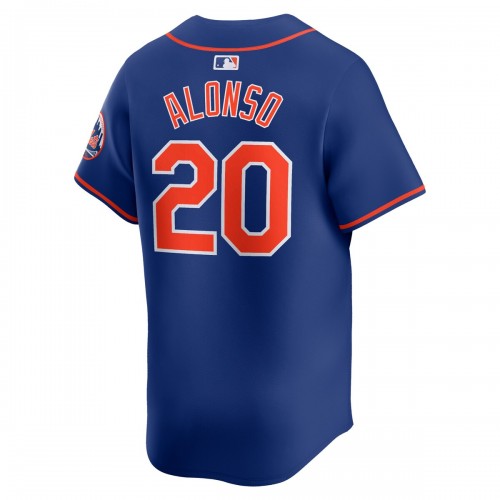 Pete Alonso New York Mets Nike Alternate Limited Player Jersey – Royal