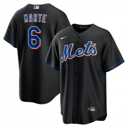 Starling Marte New York Mets Nike Alternate Replica Player Jersey - Black Starling Marte New York Mets Nike Alternate Replica Player Jersey - Black