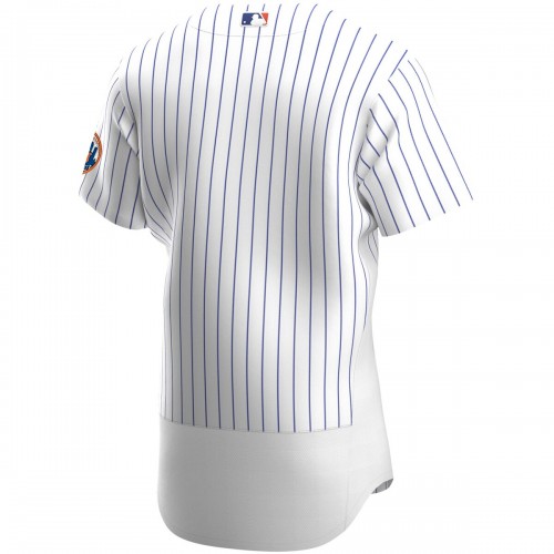 New York Mets Nike Home Authentic Team Jersey - White