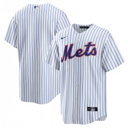 New York Mets Nike Home Blank Replica Jersey - White New York Mets Nike Home Blank Replica Jersey - White