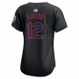 Francisco Lindor New York Mets Nike Women's Alternate Limited Player Jersey – Black