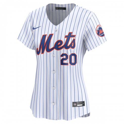 Pete Alonso New York Mets Nike Women's Home Limited Player Jersey - White