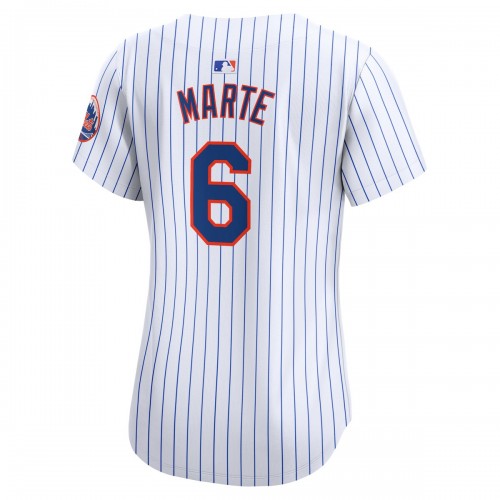 Starling Marte New York Mets Nike Women's  Home Limited Player Jersey - White