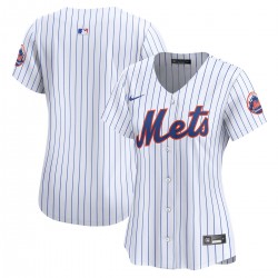 New York Mets Nike Women's Home Limited Jersey - White New York Mets Nike Women's Home Limited Jersey - White