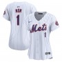 New York Mets Nike Women's #1 Mom Home Limited Jersey - White