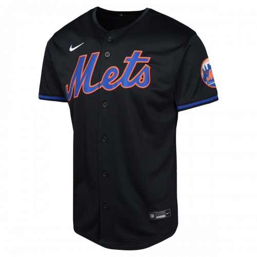 New York Mets Nike Youth Alternate Limited Jersey - Black