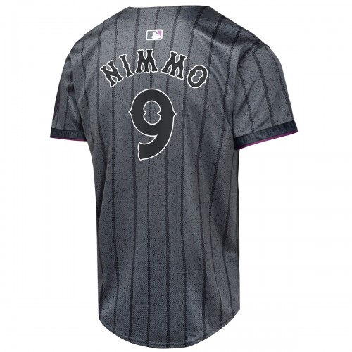 Brandon Nimmo New York Mets Nike Youth 2024 City Connect Limited Player Jersey - Graphite