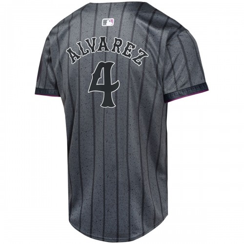 Francisco Alvarez New York Mets Nike Youth 2024 City Connect Limited Player Jersey - Graphite