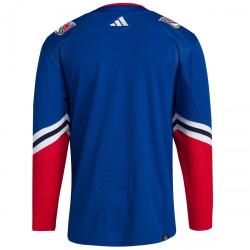 New York Rangers adidas Reverse Retro 2.0 Authentic Blank Jersey - Royal