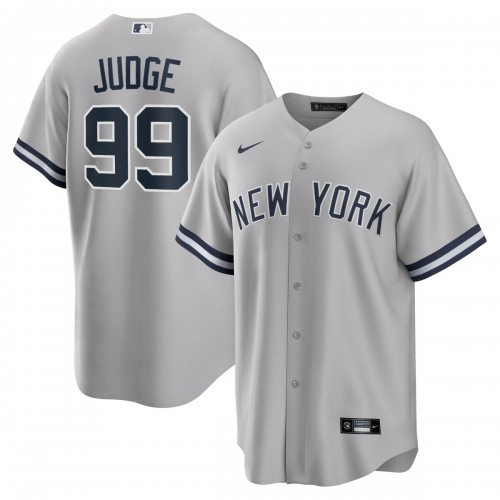 Aaron Judge New York Yankees Nike Road Replica Player Name Jersey - Gray