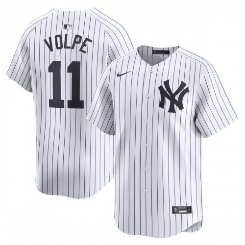 Anthony Volpe New York Yankees Nike Home Limited Player Jersey - White