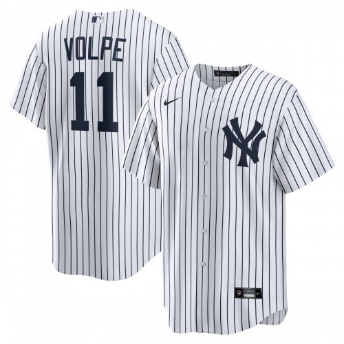 Anthony Volpe New York Yankees Nike Home Replica Player Jersey - White