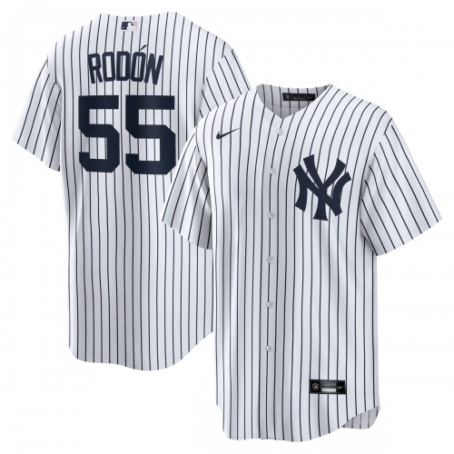 Carlos Rodon New York Yankees Nike Home Official Player Jersey - White/Navy