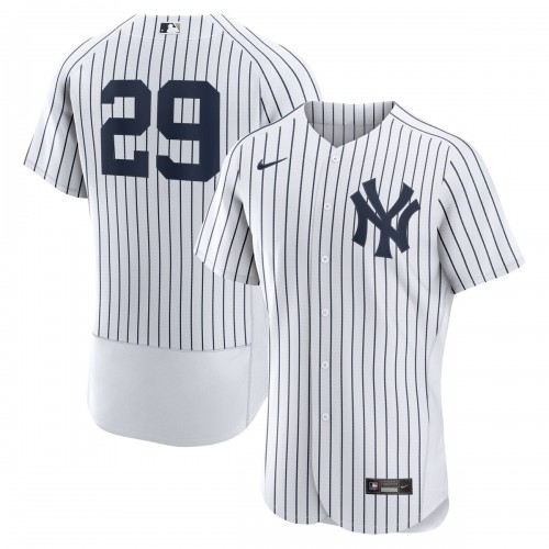 Catfish Hunter New York Yankees Nike Home Authentic Retired Player Jersey - White