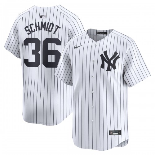 Clarke Schmidt New York Yankees Nike Home Limited Player Jersey - White