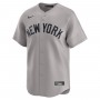 Derek Jeter New York Yankees Nike Away Limited Player Jersey - Gray