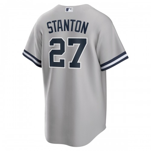 Giancarlo Stanton New York Yankees Nike Road Replica Player Name Jersey - Gray