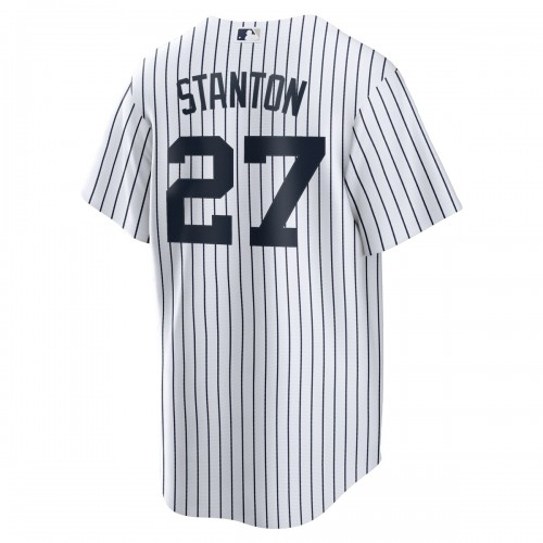 Giancarlo Stanton New York Yankees Nike Home Replica Player Name Jersey - White
