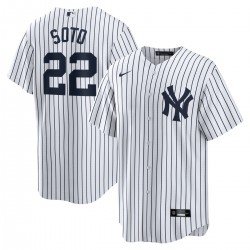 Juan Soto New York Yankees Nike Home Replica Player Jersey – White Juan Soto New York Yankees Nike Home Replica Player Jersey – White