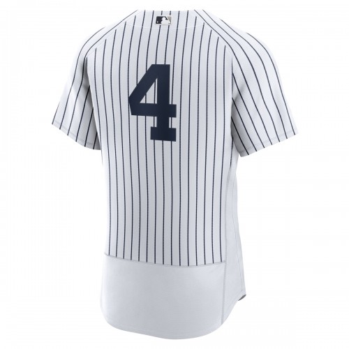 Lou Gehrig New York Yankees Nike Home Authentic Retired Player Jersey - White