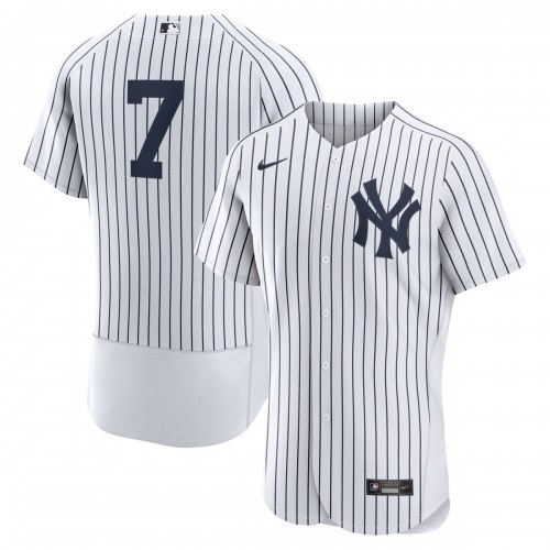 Mickey Mantle New York Yankees Nike Home Authentic Retired Player Jersey - White
