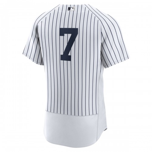 Mickey Mantle New York Yankees Nike Home Authentic Retired Player Jersey - White