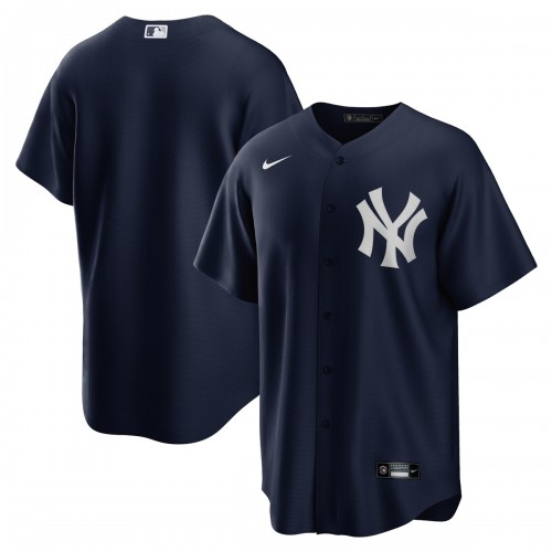 New York Yankees Nike Alternate Replica Team Jersey - Navy