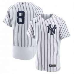 Yogi Berra New York Yankees Nike Home Authentic Retired Player Jersey - White Yogi Berra New York Yankees Nike Home Authentic Retired Player Jersey - White