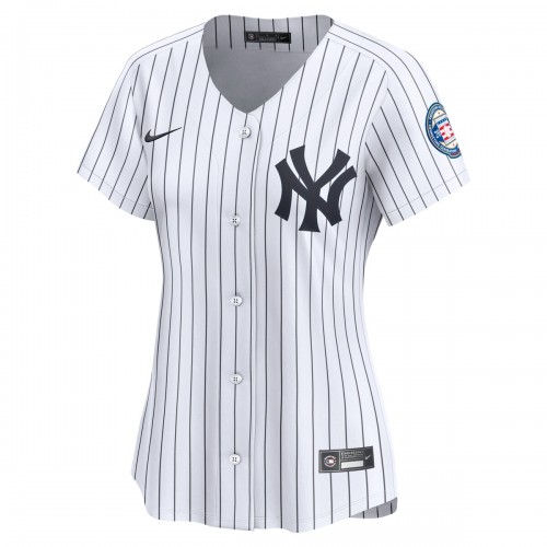 Derek Jeter New York Yankees Nike Women's Home Limited Player Jersey - White