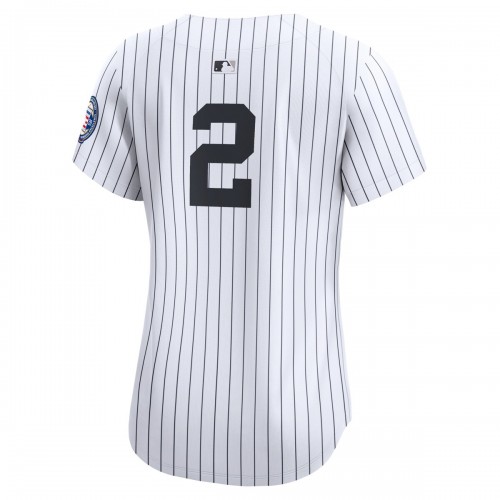 Derek Jeter New York Yankees Nike Women's Home Limited Player Jersey - White