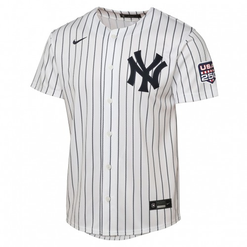 Aaron Judge New York Yankees Nike Youth USA 250 Fourth of July Home Replica Jersey - White