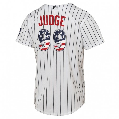 Aaron Judge New York Yankees Nike Youth USA 250 Fourth of July Home Replica Jersey - White