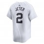 Derek Jeter New York Yankees Nike Youth Home Limited Player Jersey - White