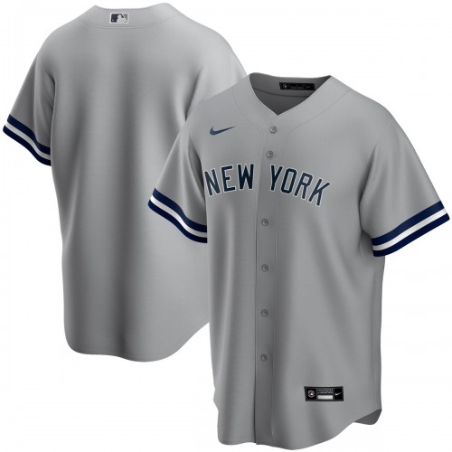 New York Yankees Nike Youth Road Replica Team Jersey - Gray