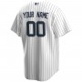 New York Yankees Nike Youth Home Replica Custom Jersey - White