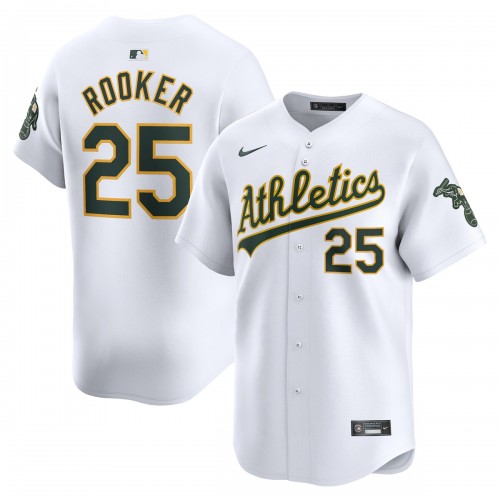 Brent Rooker Oakland Athletics Nike Home Limited Player Jersey - White