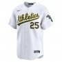 Brent Rooker Oakland Athletics Nike Home Limited Player Jersey - White