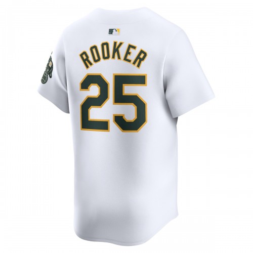 Brent Rooker Oakland Athletics Nike Home Limited Player Jersey - White