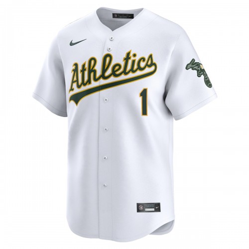 Esteury Ruiz Oakland Athletics Nike Home Limited Player Jersey - White