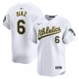 Jordan Diaz Oakland Athletics Nike Home Limited Player Jersey - White