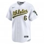 Jordan Diaz Oakland Athletics Nike Home Limited Player Jersey - White