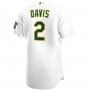 Khris Davis Oakland Athletics Nike Home Authentic Player Jersey - White