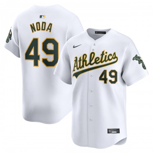 Ryan Noda Oakland Athletics Nike Home Limited Player Jersey - White