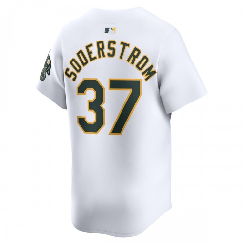 Tyler Soderstrom Oakland Athletics Nike Home Limited Player Jersey - White